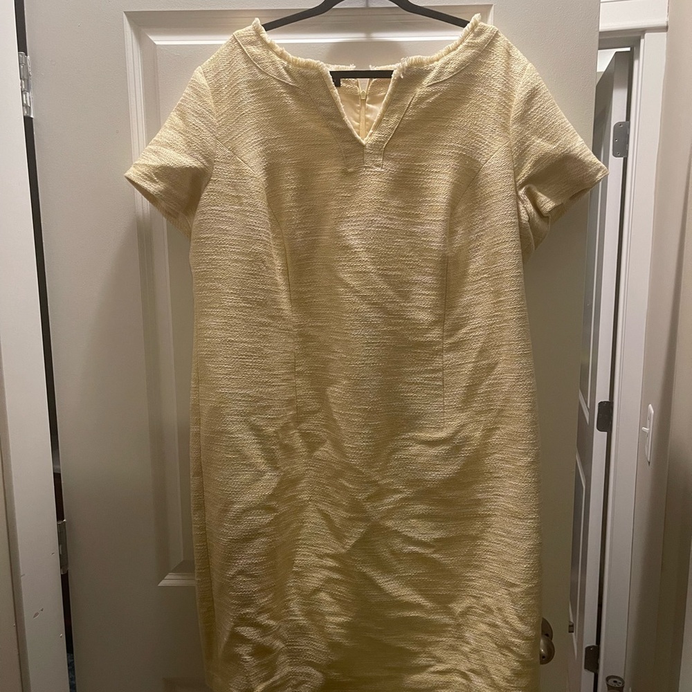 Nice tweed dress from Talbots.